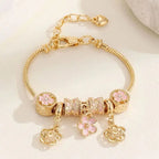 18k Gold Plated Charm Bracelet