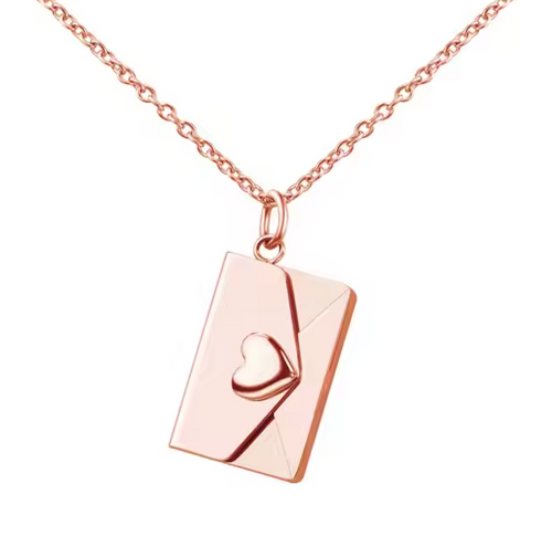 Envelope Pendant Necklace